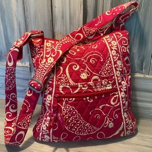 Vera Bradley Triple Zip Hipster Crossbody Bag